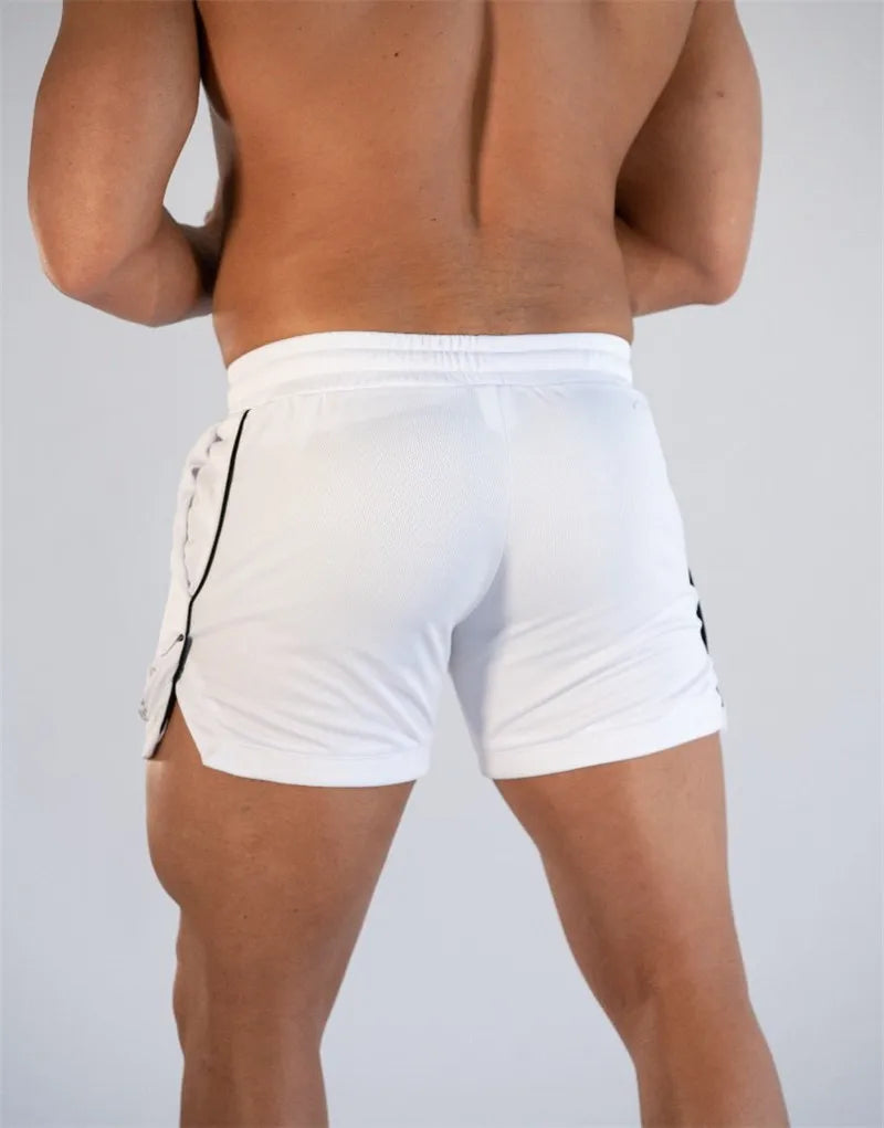 GITF Men’s Quick-Dry Compression Gym Training Shorts – Sports & Casual Fitness Running Pants