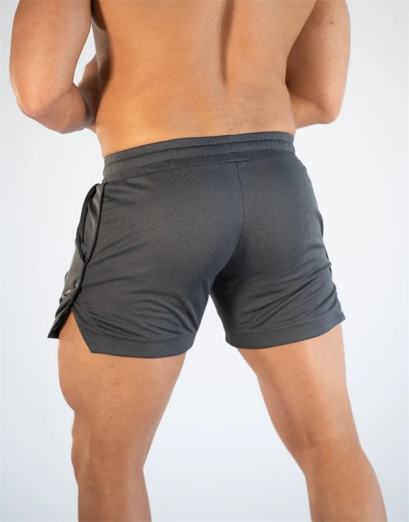 GITF Men’s Quick-Dry Compression Gym Training Shorts – Sports & Casual Fitness Running Pants