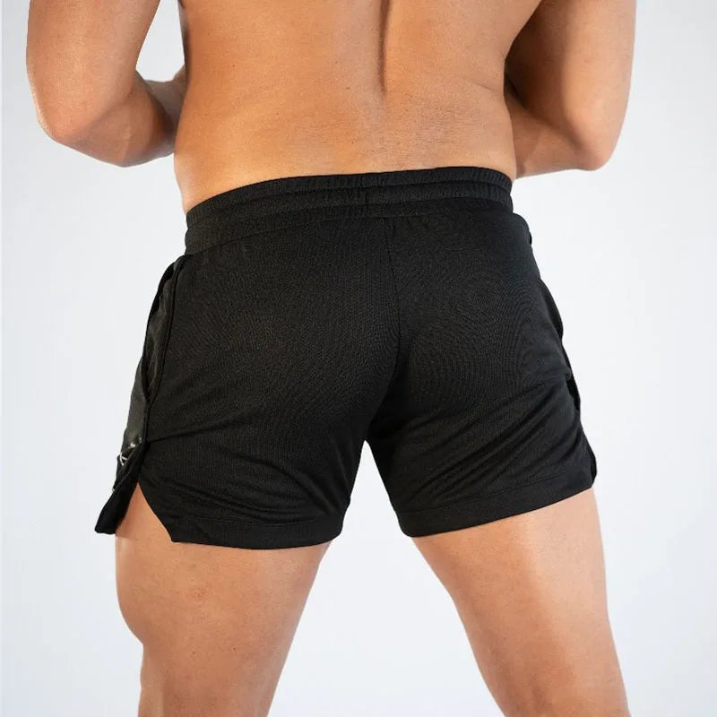 GITF Men’s Quick-Dry Compression Gym Training Shorts – Sports & Casual Fitness Running Pants