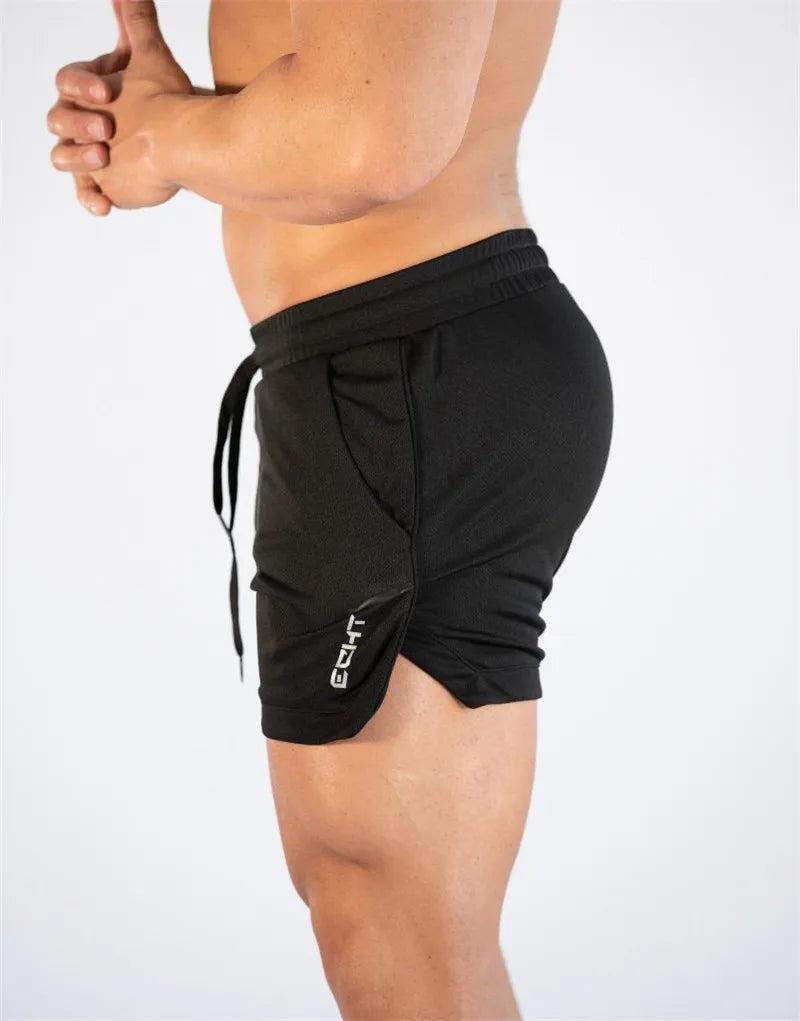 GITF Men’s Quick-Dry Compression Gym Training Shorts – Sports & Casual Fitness Running Pants