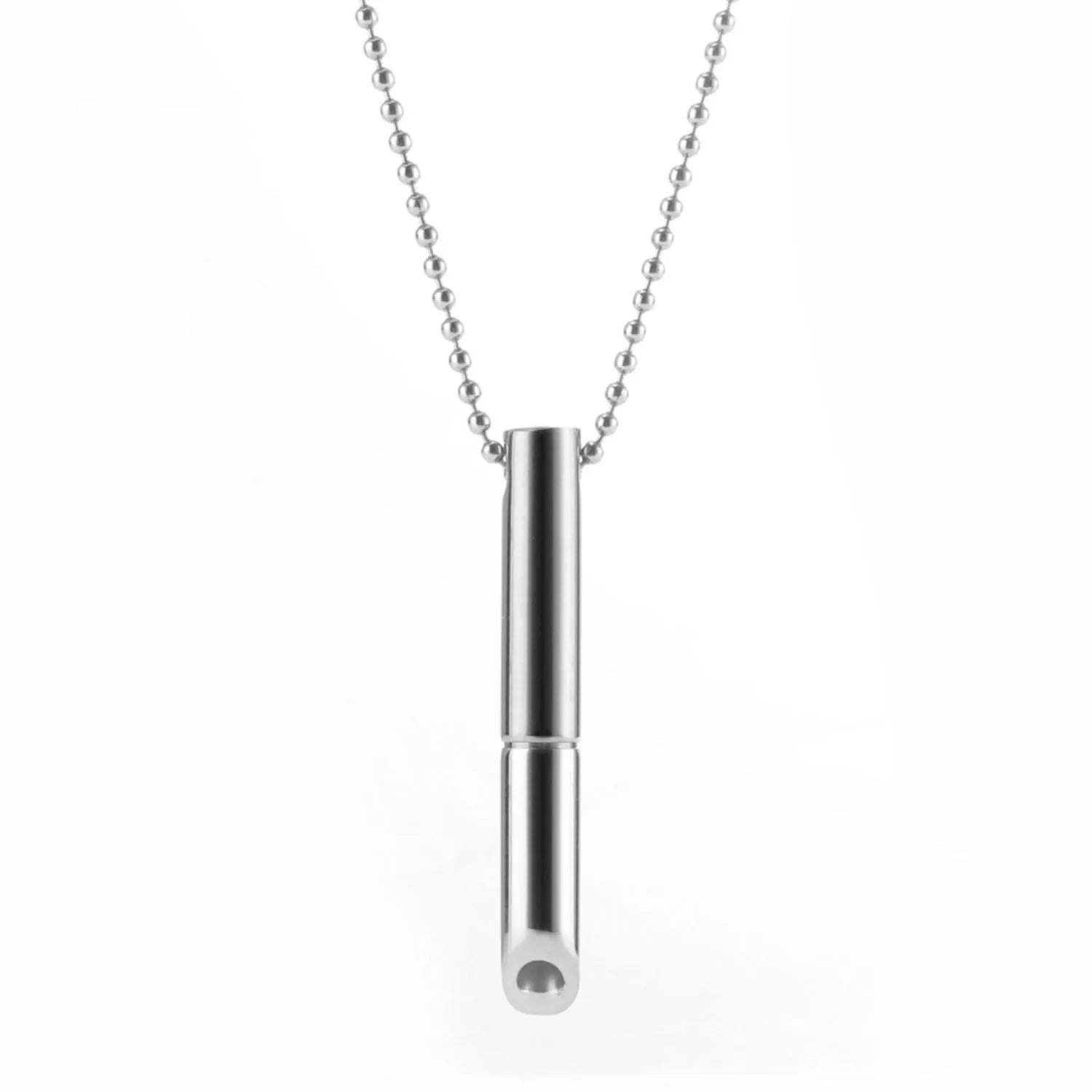 Mindfulness Breathing Necklace – Anxiety & Stress Relief Tool with Chain