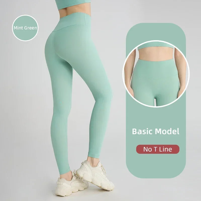 2024 Hot Sale Women’s Full-Length Fitness Leggings – Comfortable & Formfitting Yoga Workout Pants