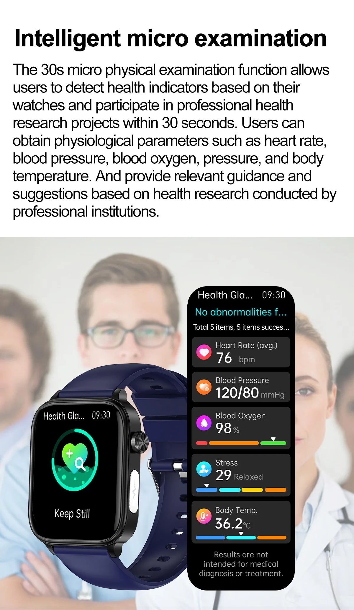 2025 ECG+PPG Smart Watch – Blood Pressure, Lipid, Uric Acid & Menstrual Health Tracker for Women