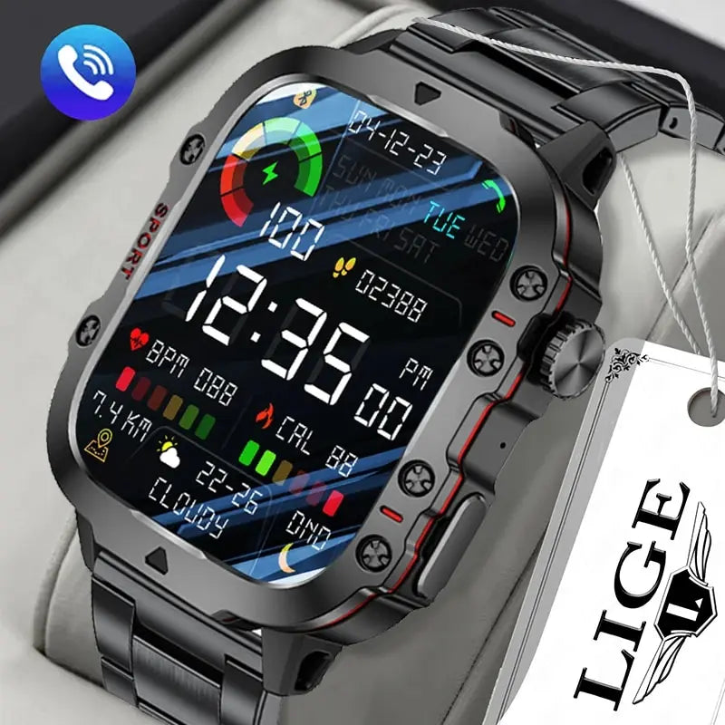 Unisex Smart Bracelet for Android & iOS – Heart Rate, Blood Oxygen Monitor, Waterproof Sport Smartwatch with Gift