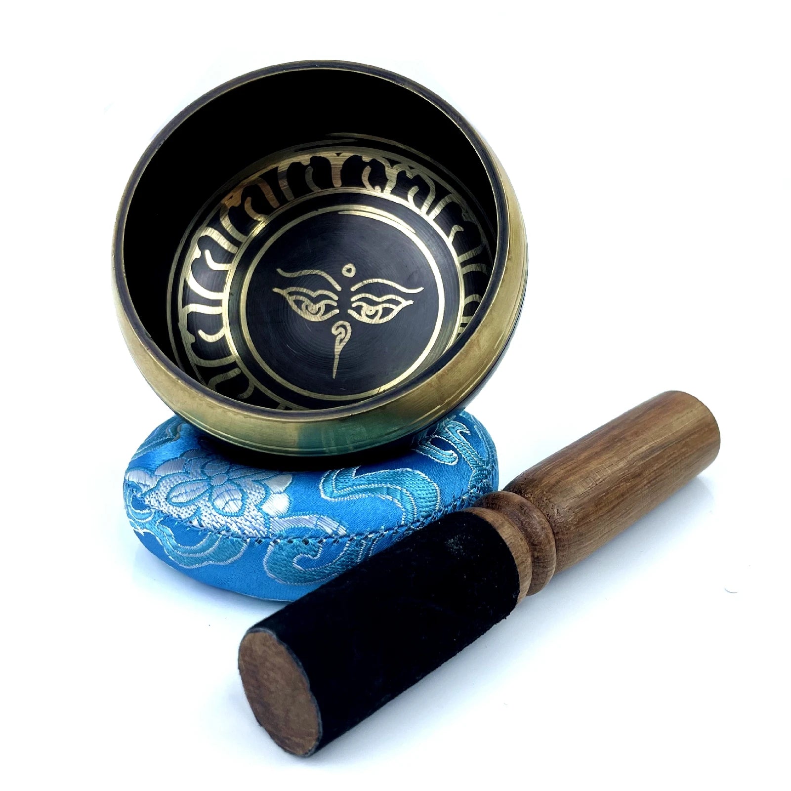 Miwayer Mini Tibetan Singing Bowl – Handmade Nepal Buddha Thumb Bowl for Meditation & Stress Relief