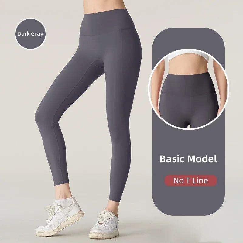 2024 Hot Sale Women’s Full-Length Fitness Leggings – Comfortable & Formfitting Yoga Workout Pants