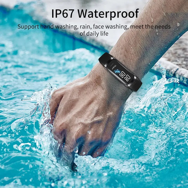 Unisex Smart Ring – Multi-Sport Mode, Pedometer, Remote Camera Control & Long Battery Life