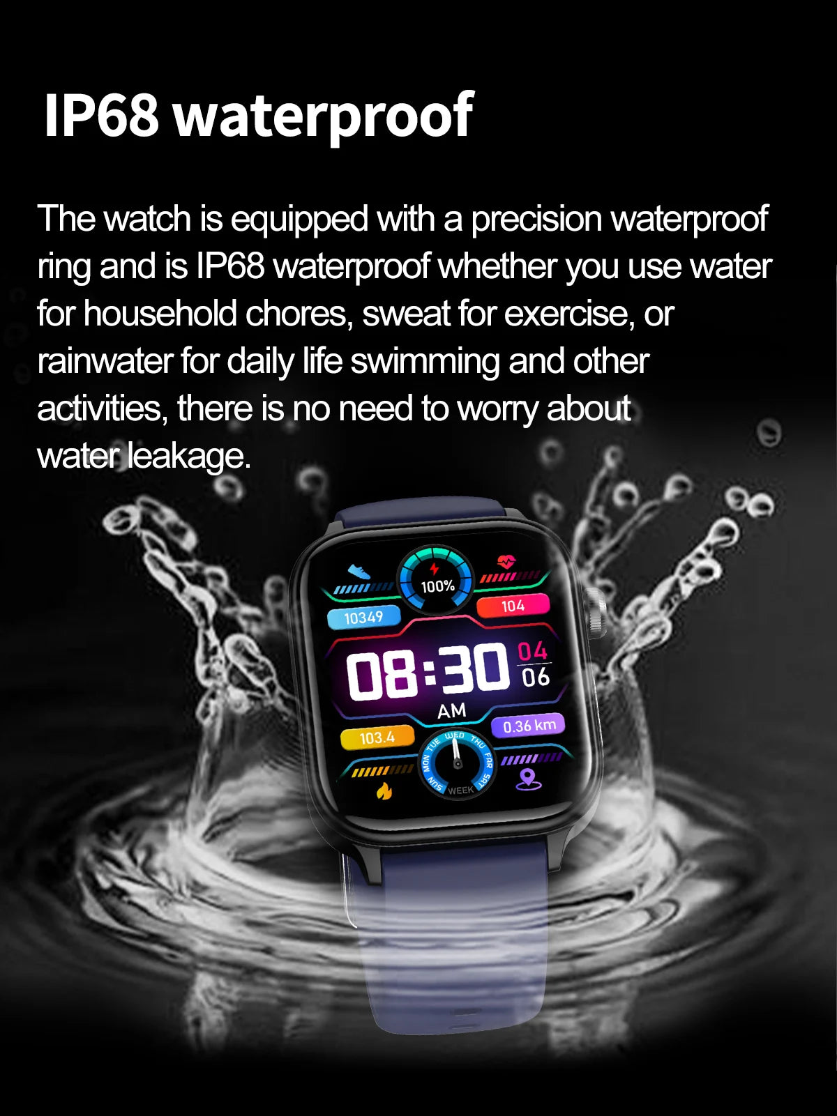 2025 ECG+PPG Smart Watch – Blood Pressure, Lipid, Uric Acid & Menstrual Health Tracker for Women