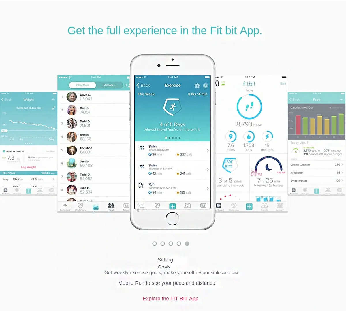 Fitbit Flex 2 Smart Fitness Tracker – Sleep Monitor, Waterproof, Alarm Clock & Bluetooth Alerts
