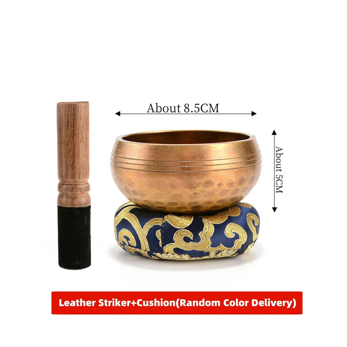Tibetan Singing Bowl Set – 6 Size Options for Meditation, Yoga & Stress Relief