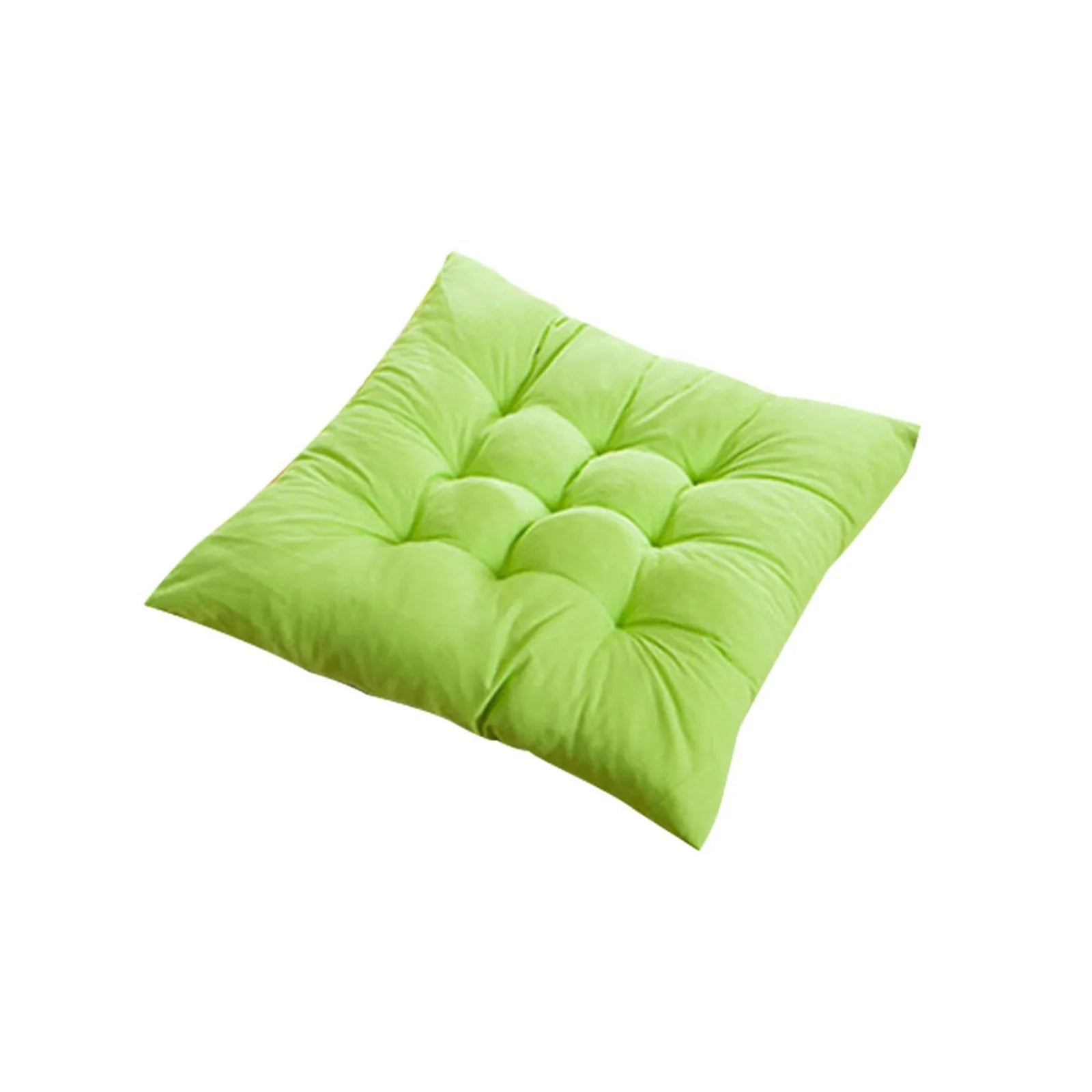 Square Chair Cushion with Anti-Skid Strap – Indoor & Outdoor Seat Pillow for Home and Car