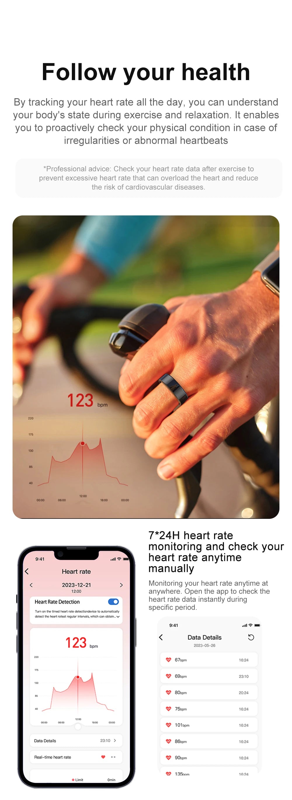 COLMI R02 Military‑Grade Titanium Smart Ring – IP68 & 3ATM Waterproof with Health Monitoring & Multi‑Sport Modes