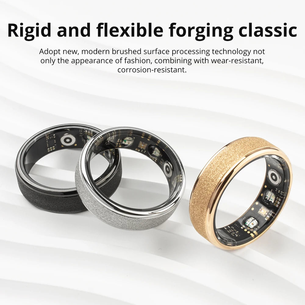 COLMI R10 Smart Ring with Charging Case – Health & Sleep Monitor, 5ATM Waterproof, Multi-Sport Mode