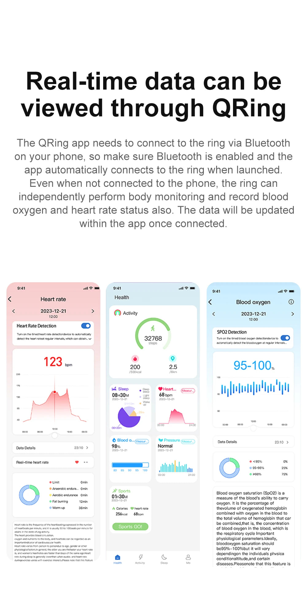 COLMI R02 Military‑Grade Titanium Smart Ring – IP68 & 3ATM Waterproof with Health Monitoring & Multi‑Sport Modes