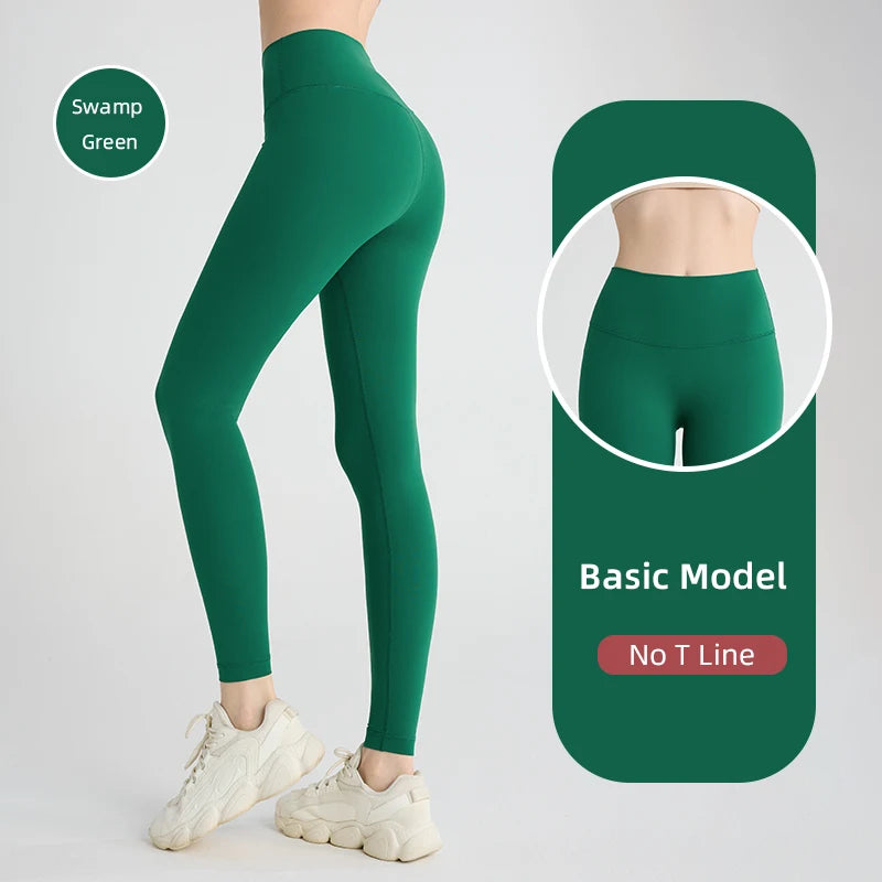 2024 Hot Sale Women’s Full-Length Fitness Leggings – Comfortable & Formfitting Yoga Workout Pants