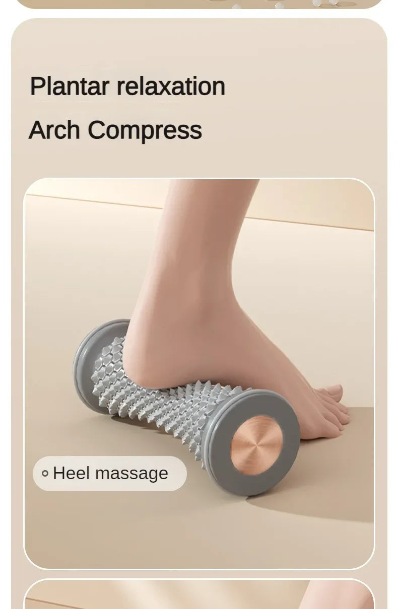 Manual Foot Massage Roller & Yoga Ball – Plantar Fascia & Muscle Relaxation Tool