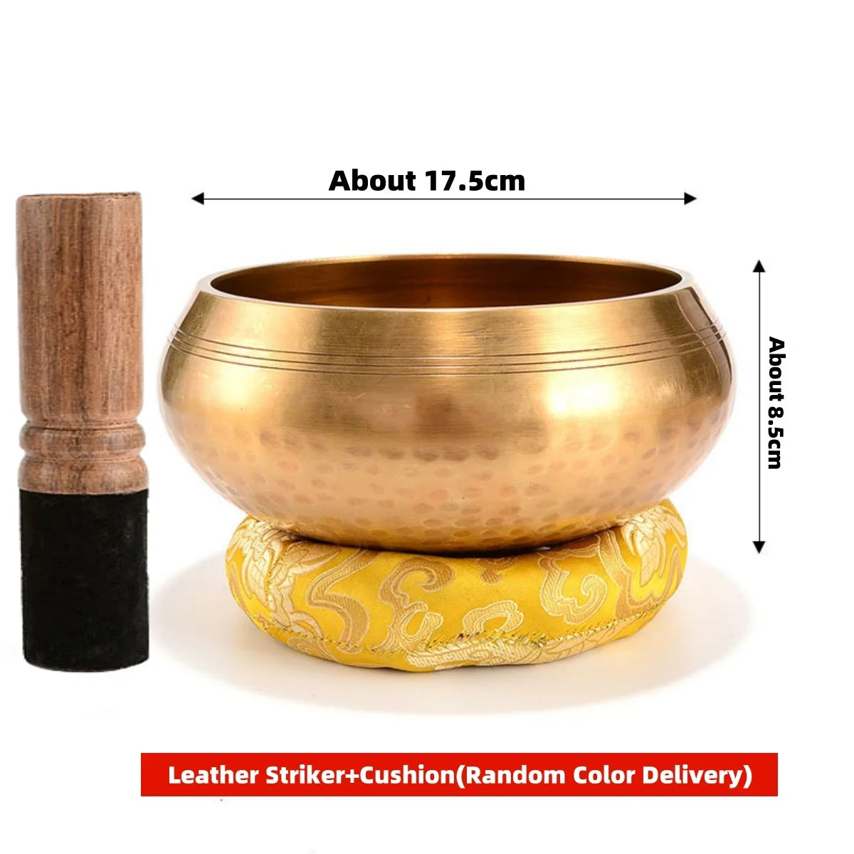 Tibetan Singing Bowl Set – 6 Size Options for Meditation, Yoga & Stress Relief