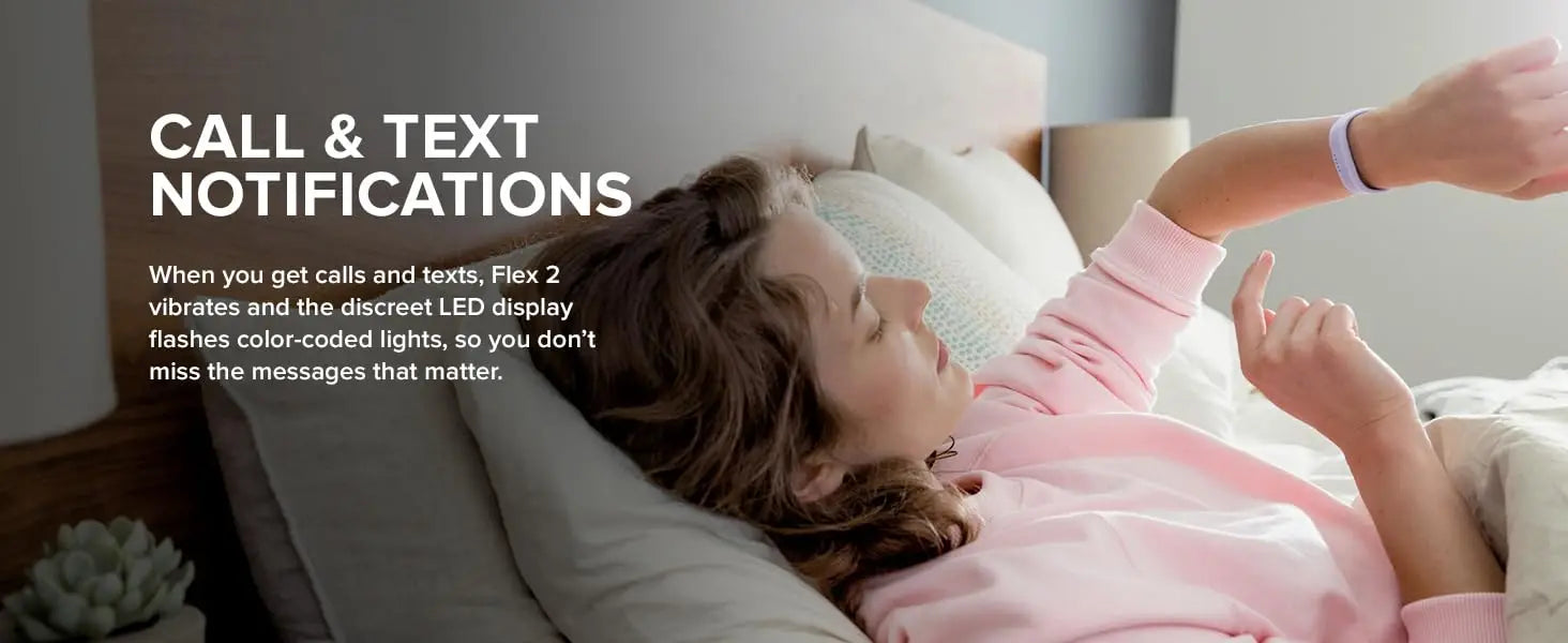 Fitbit Flex 2 Smart Fitness Tracker – Sleep Monitor, Waterproof, Alarm Clock & Bluetooth Alerts