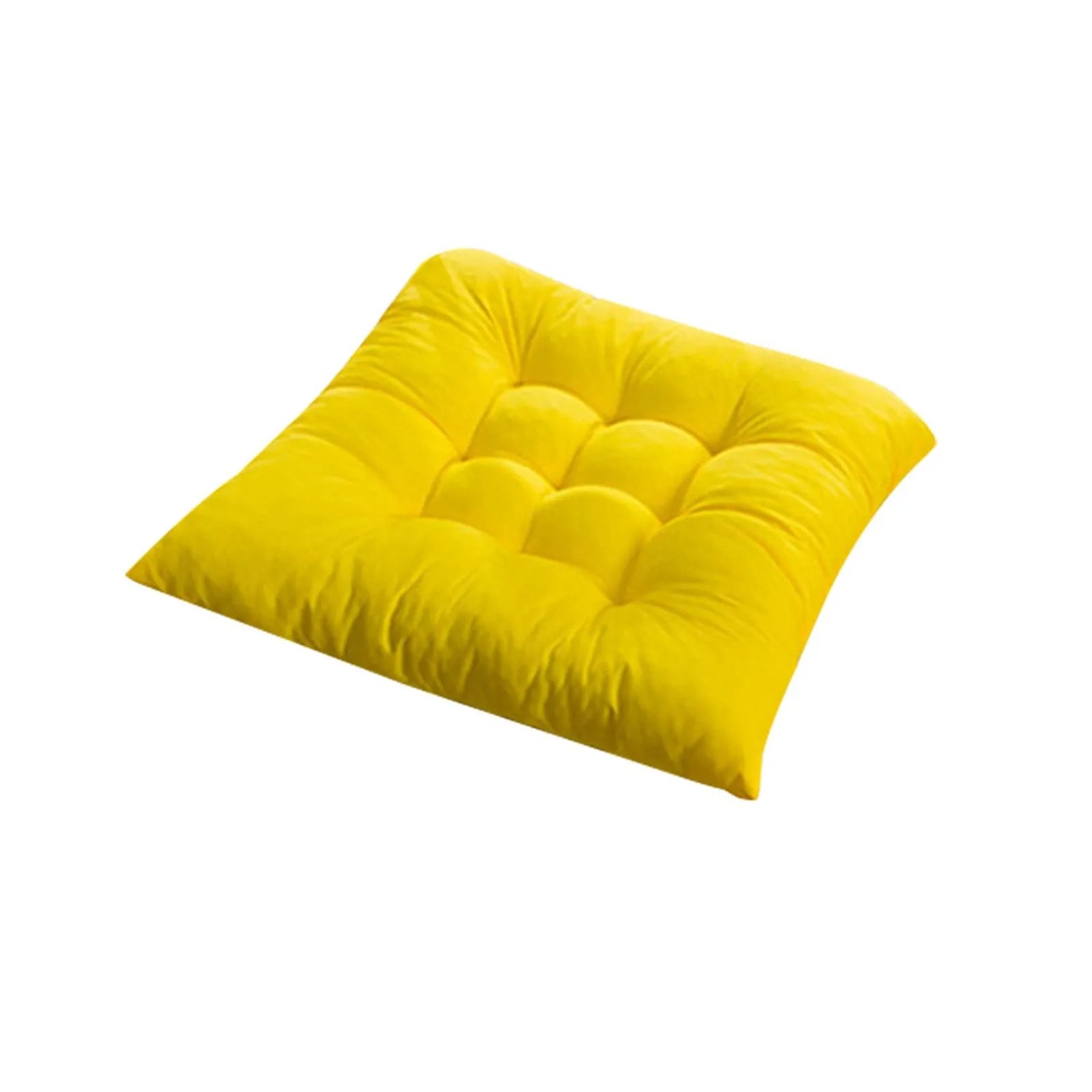 Square Chair Cushion with Anti-Skid Strap – Indoor & Outdoor Seat Pillow for Home and Car