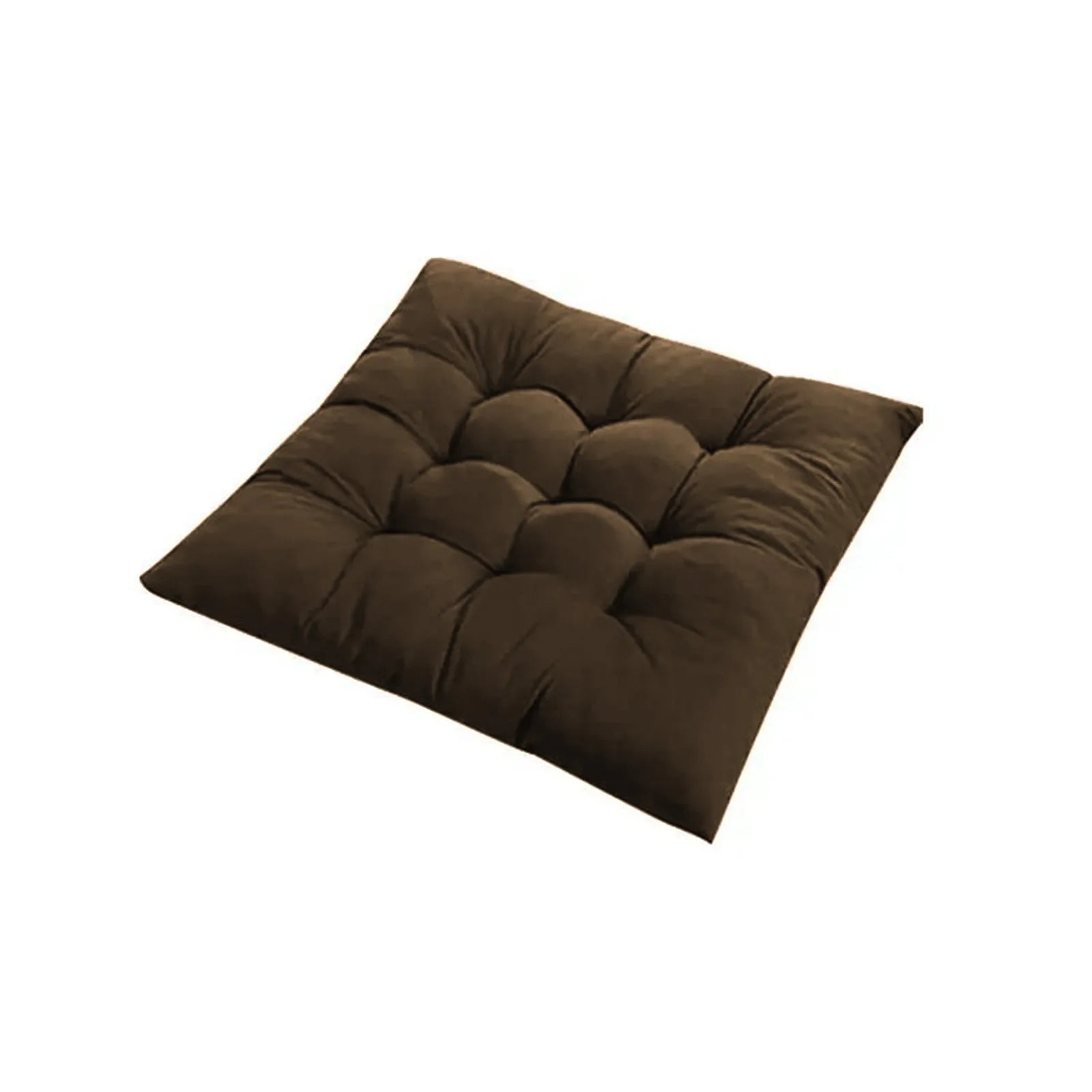 Square Chair Cushion with Anti-Skid Strap – Indoor & Outdoor Seat Pillow for Home and Car