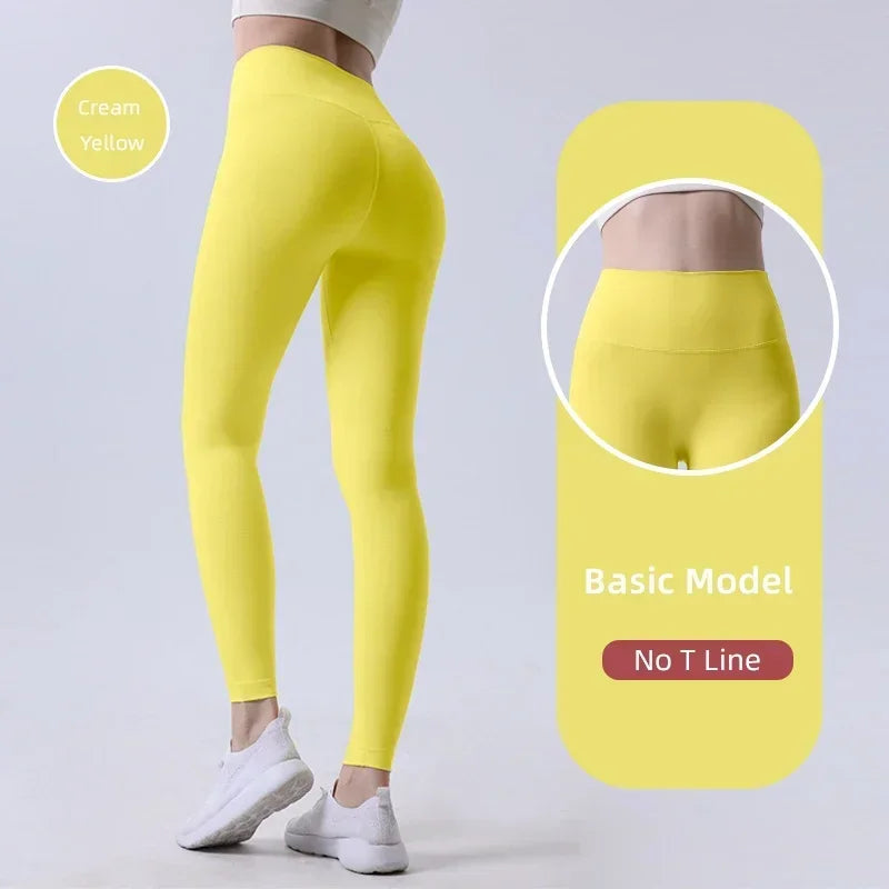 2024 Hot Sale Women’s Full-Length Fitness Leggings – Comfortable & Formfitting Yoga Workout Pants