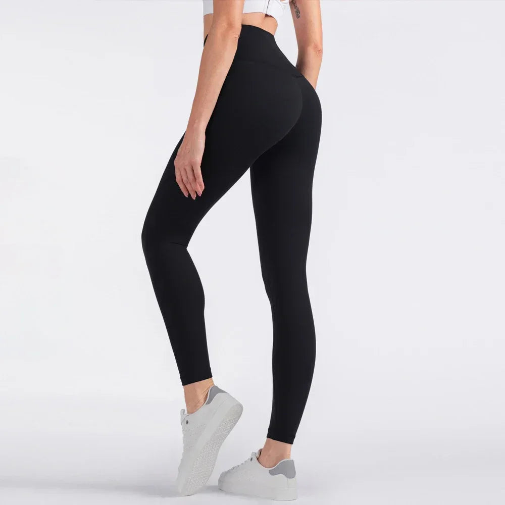 2024 Hot Sale Women’s Full-Length Fitness Leggings – Comfortable & Formfitting Yoga Workout Pants