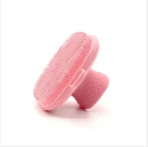Soft Silicone Face Cleansing Brush – Manual Face Scrubber for Men & Women