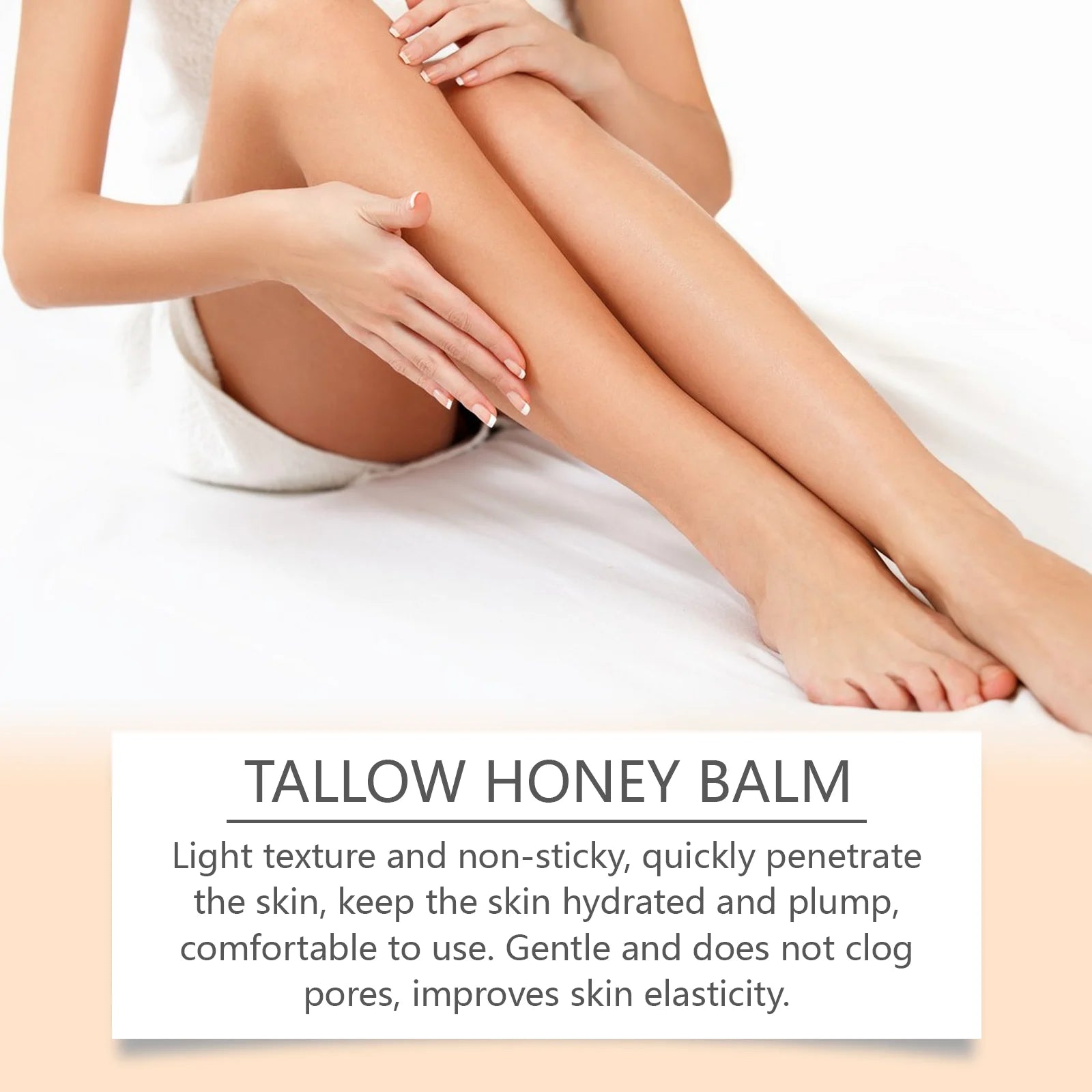 Tallow Honey Glow Cream – Hydrating & Firming Face and Body Moisturizer