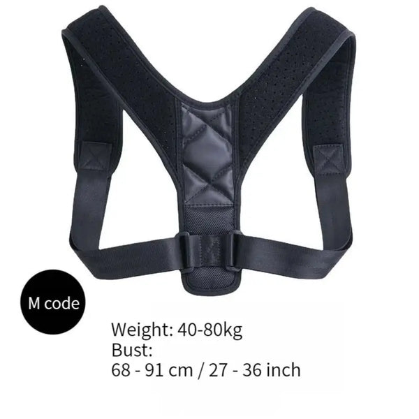 Adjustable Back Posture Correction Belt – Unisex Hunchback & Sitting Support Brace