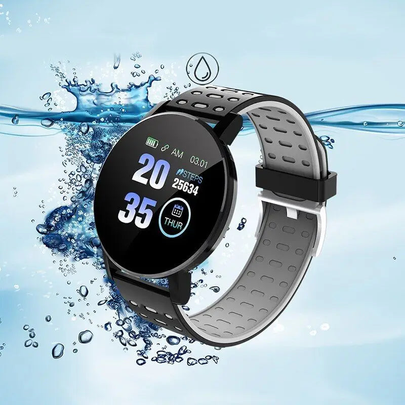 1.44" Kids Waterproof Smart Watch – Bluetooth Fitness Tracker with Heart Rate Monitor for Boys & Girls