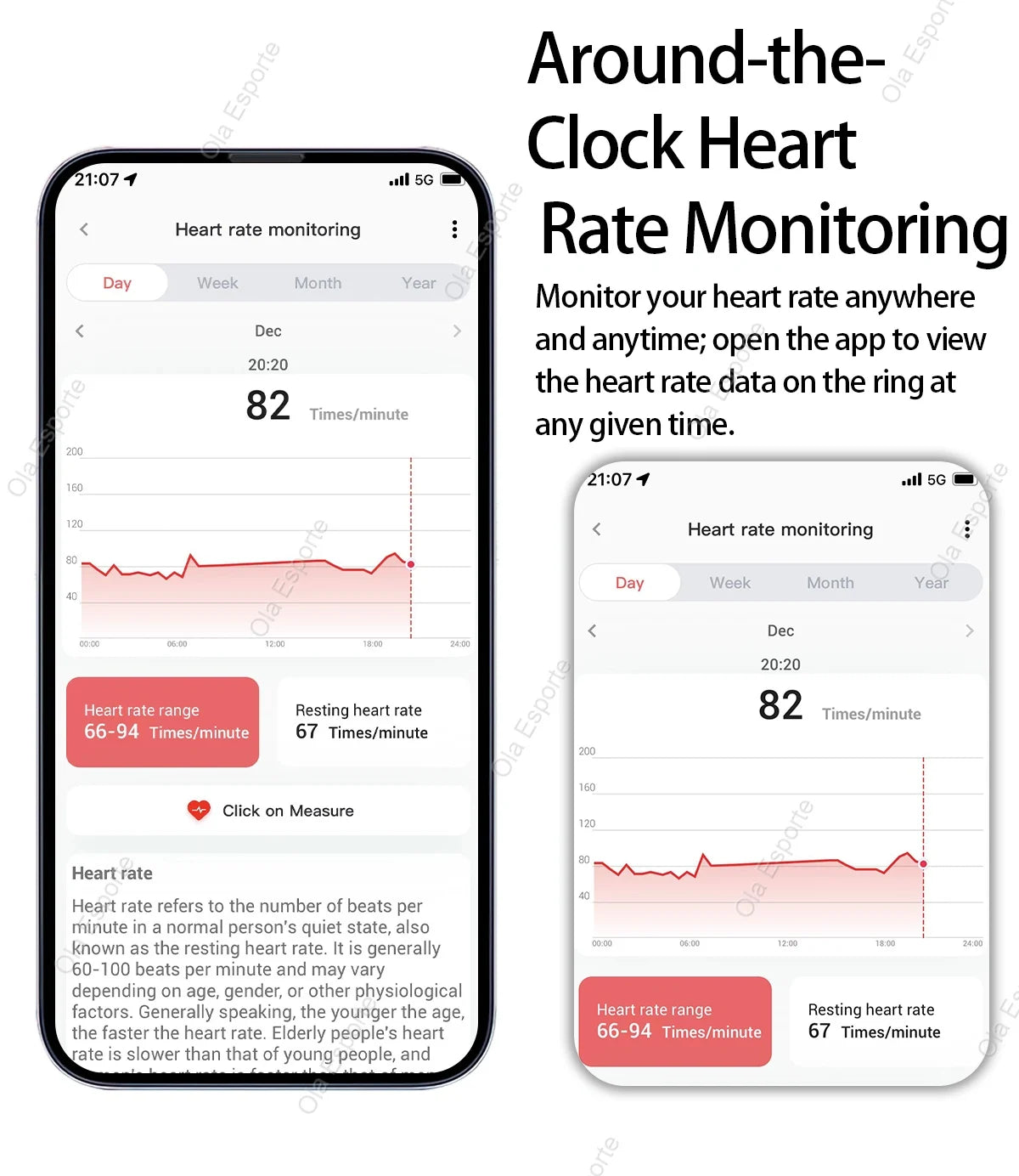Smart Fitness Ring – 5ATM Waterproof with Gesture Control, Heart Rate, Blood Pressure & Sleep Monitoring