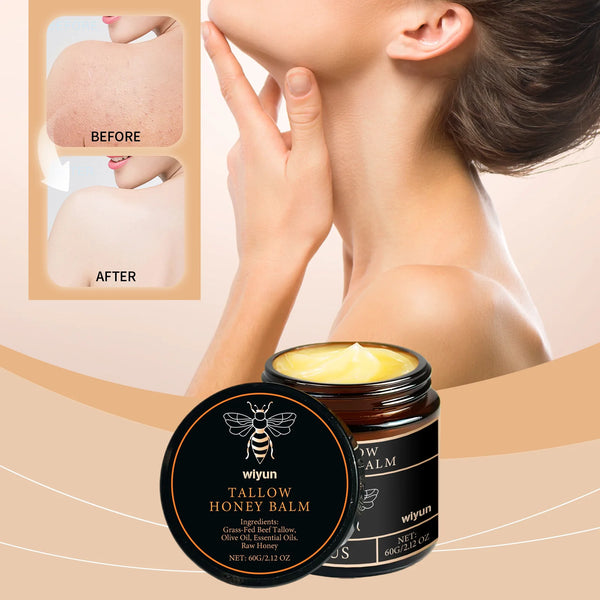 Tallow Honey Glow Cream – Hydrating & Firming Face and Body Moisturizer