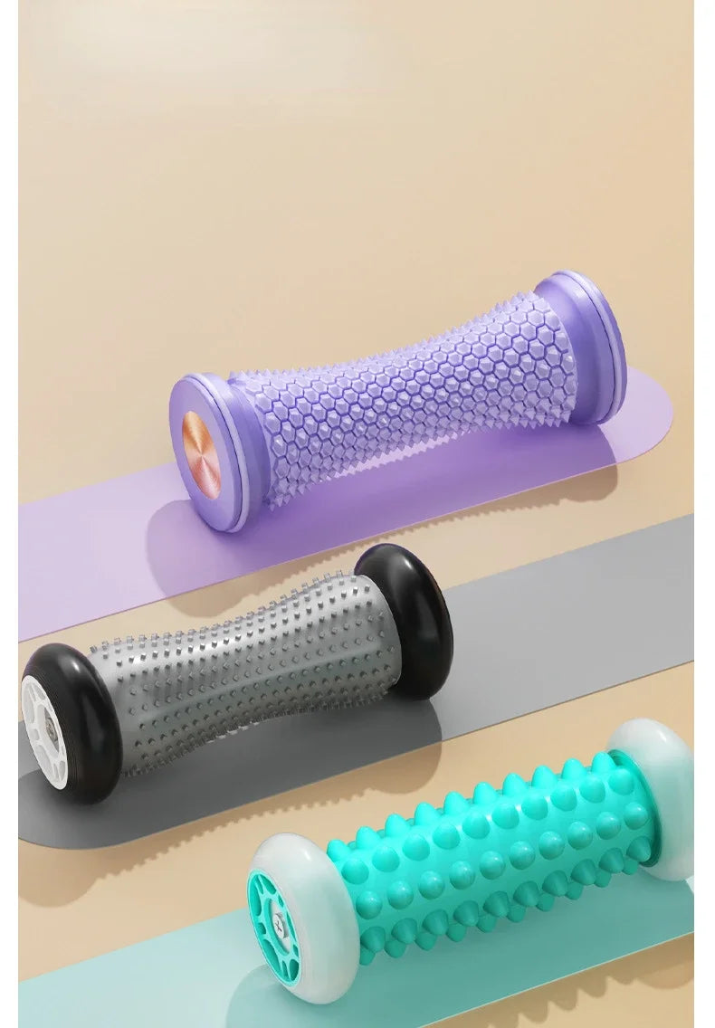 Manual Foot Massage Roller & Yoga Ball – Plantar Fascia & Muscle Relaxation Tool