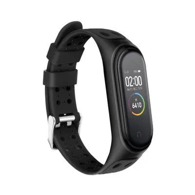 Two-Color Silicone Replacement Strap for Mi Band 3/4/5/6/7 – Smart Wristband Bracelet for Xiaomi