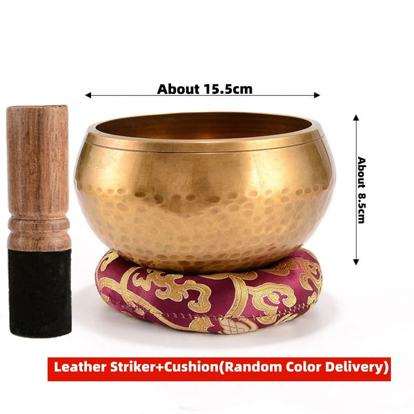 Tibetan Singing Bowl Set – 6 Size Options for Meditation, Yoga & Stress Relief