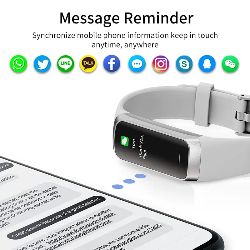 Unisex Smart Ring – Multi-Sport Mode, Pedometer, Remote Camera Control & Long Battery Life