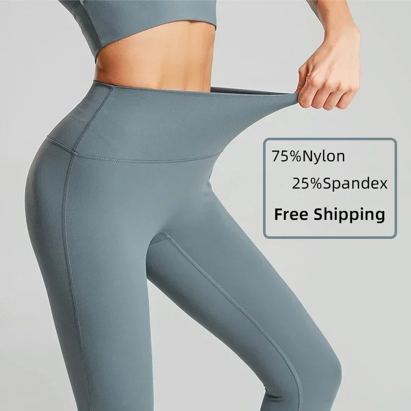2024 Hot Sale Women’s Full-Length Fitness Leggings – Comfortable & Formfitting Yoga Workout Pants