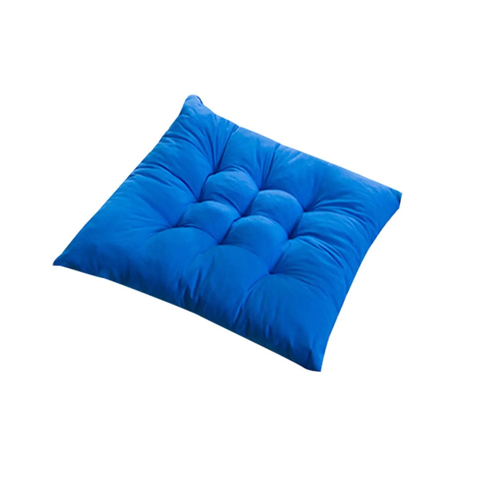 Square Chair Cushion with Anti-Skid Strap – Indoor & Outdoor Seat Pillow for Home and Car