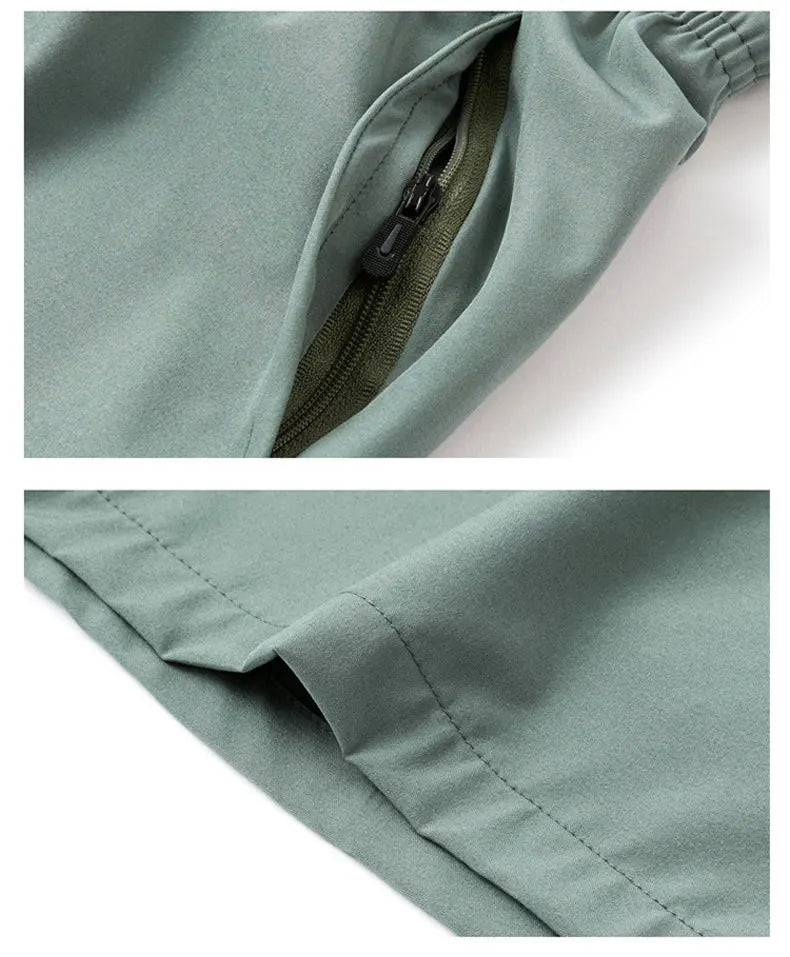 Men’s Quick-Dry Running Shorts – Summer Gym & Outdoor Sportswear Jogging Pants
