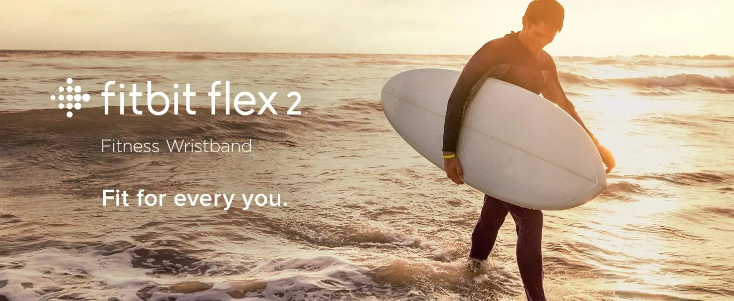 Fitbit Flex 2 Smart Fitness Tracker – Sleep Monitor, Waterproof, Alarm Clock & Bluetooth Alerts