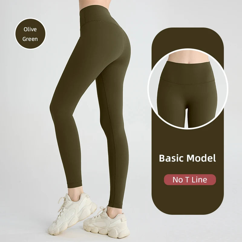 2024 Hot Sale Women’s Full-Length Fitness Leggings – Comfortable & Formfitting Yoga Workout Pants