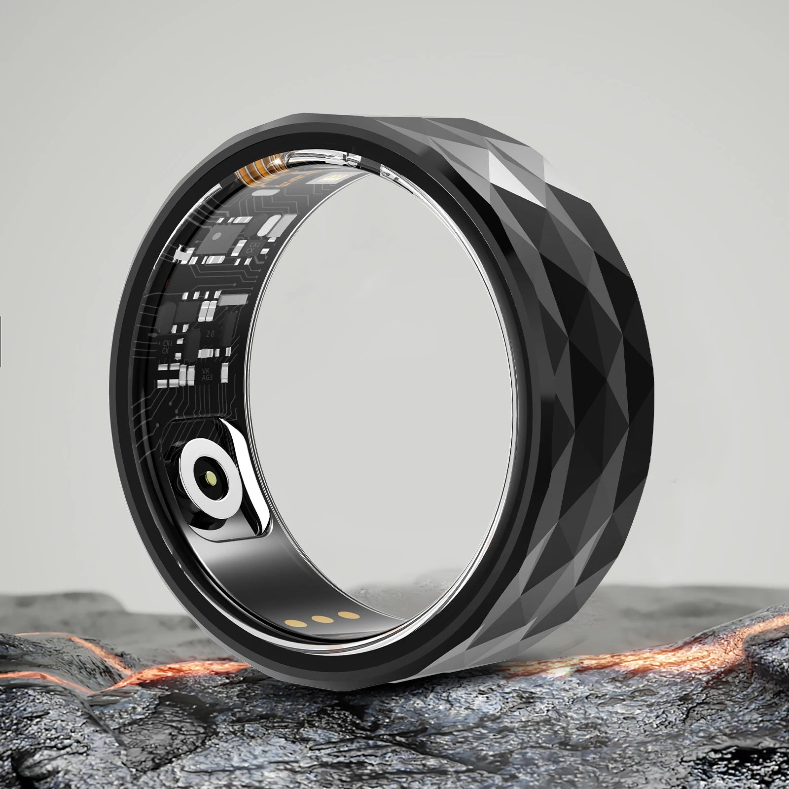 Unisex Smart Ring – Multi-Sport Mode, Pedometer, Remote Camera Control & Long Battery Life
