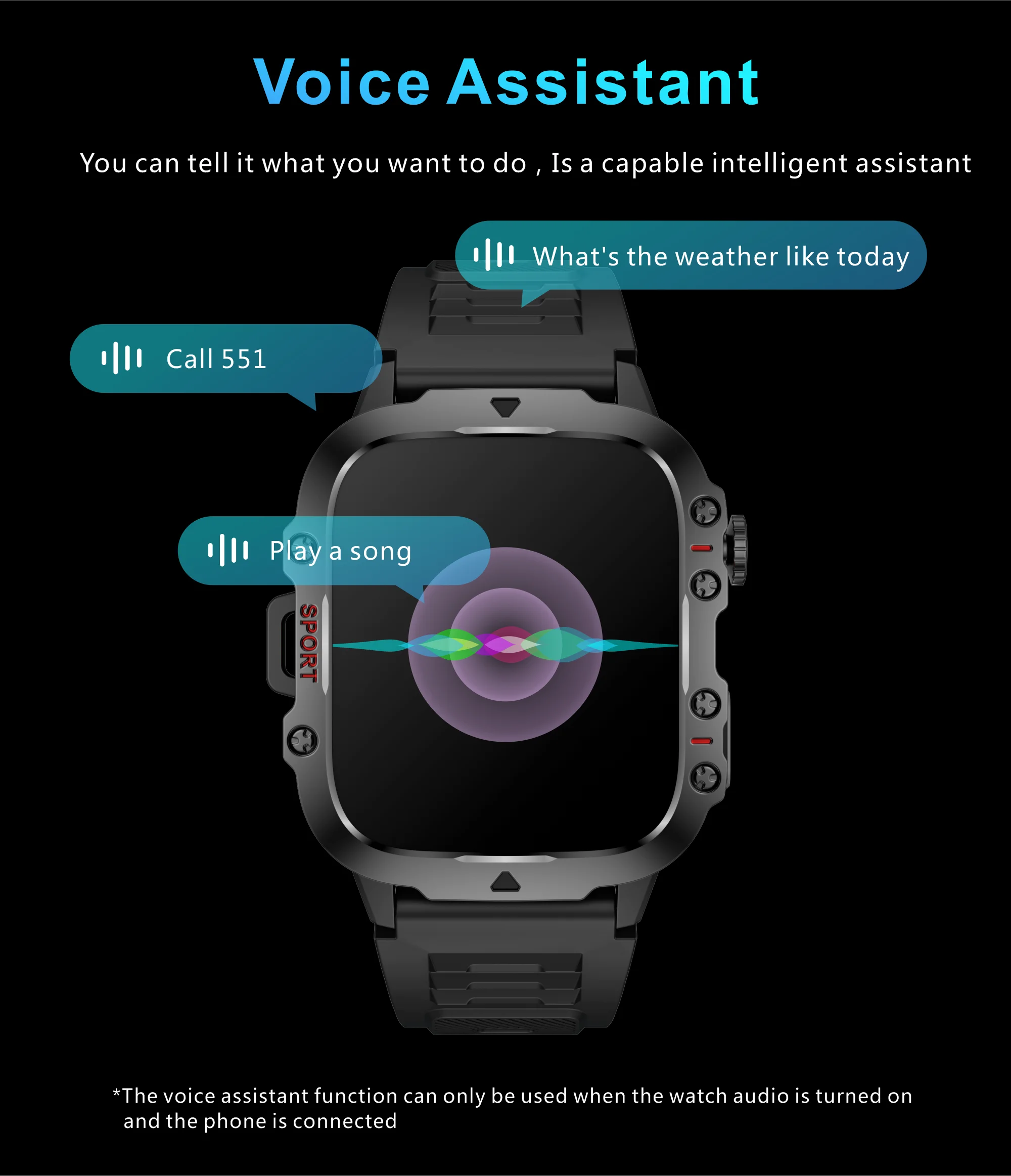 Unisex Smart Bracelet for Android & iOS – Heart Rate, Blood Oxygen Monitor, Waterproof Sport Smartwatch with Gift