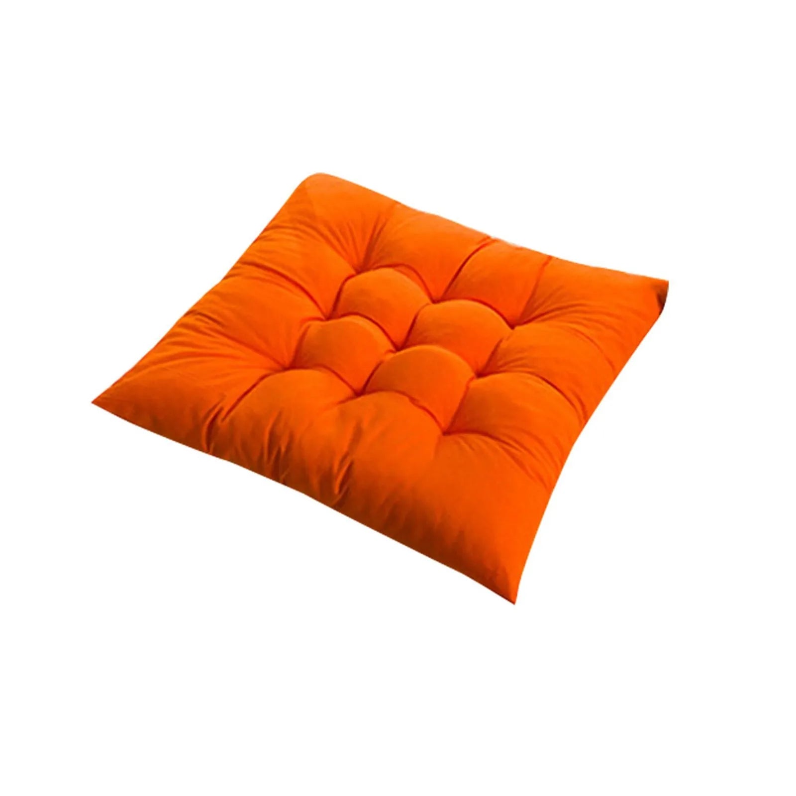 Square Chair Cushion with Anti-Skid Strap – Indoor & Outdoor Seat Pillow for Home and Car