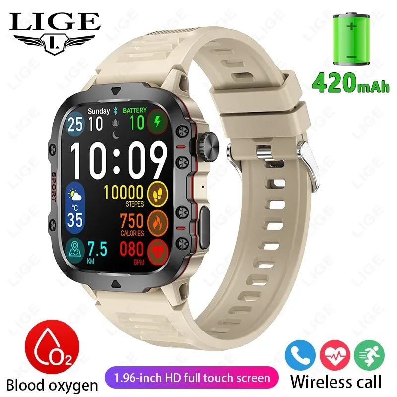 Unisex Smart Bracelet for Android & iOS – Heart Rate, Blood Oxygen Monitor, Waterproof Sport Smartwatch with Gift