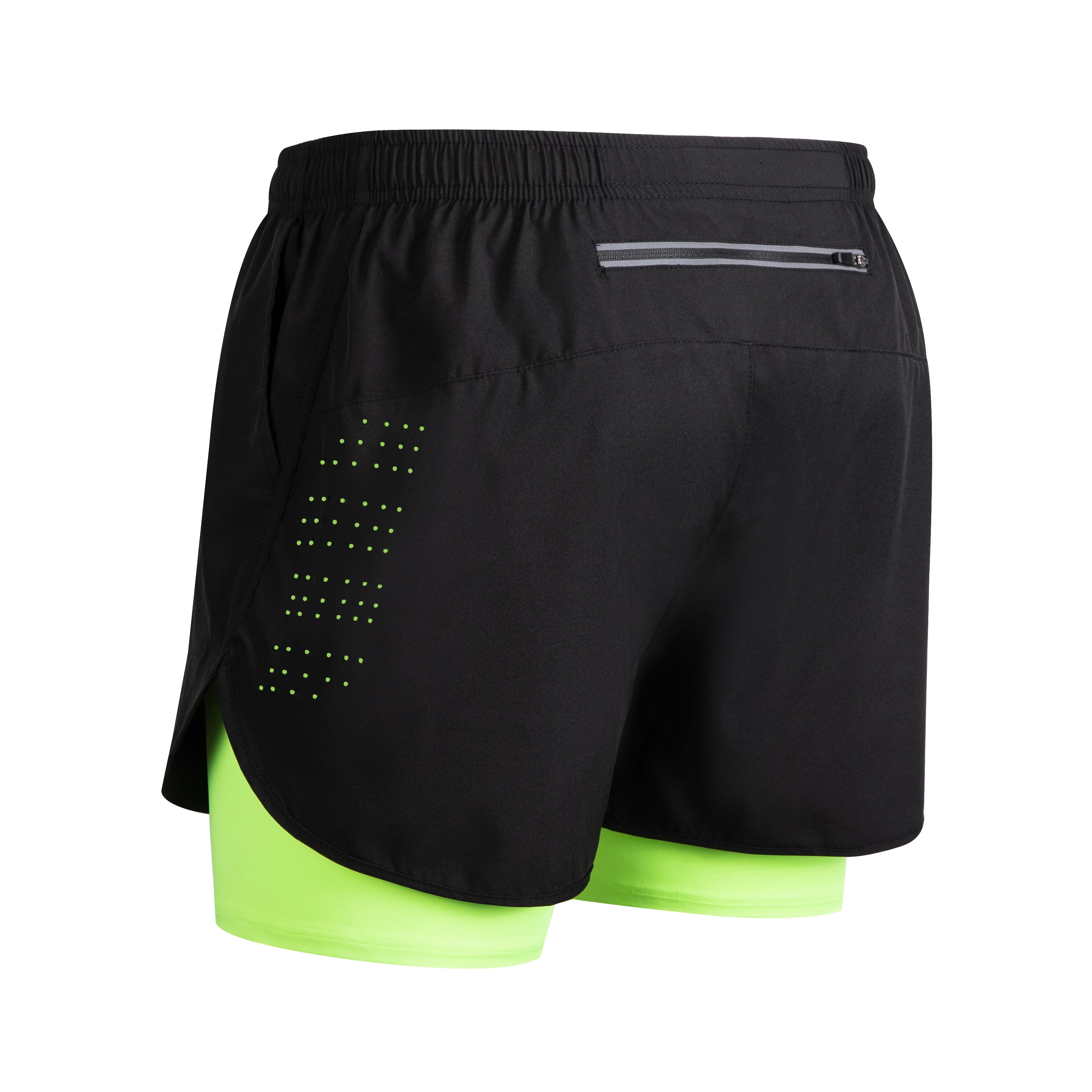 Men’s Double-Layer Running Shorts – Quick-Dry Fitness & Workout Training Shorts