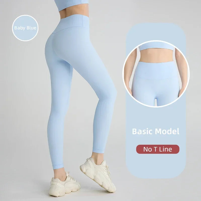 2024 Hot Sale Women’s Full-Length Fitness Leggings – Comfortable & Formfitting Yoga Workout Pants