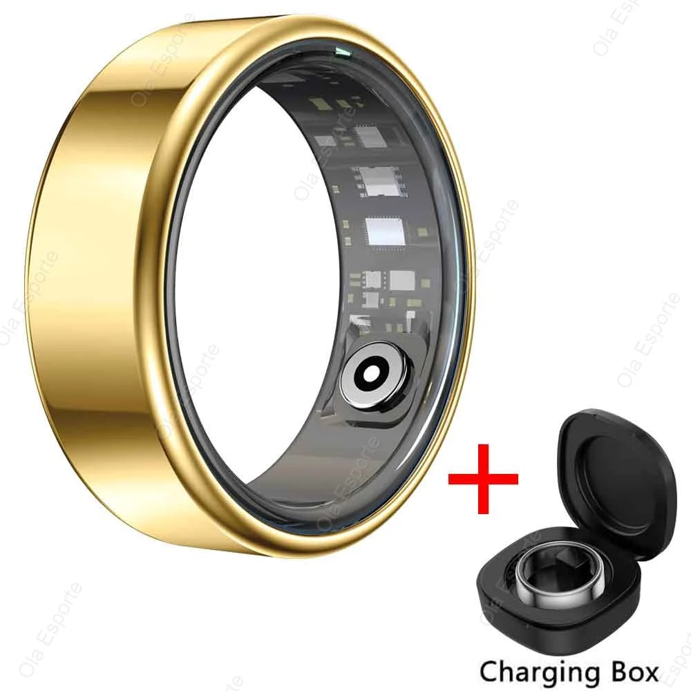 2025 New Xiaomi Smart Ring – Heart Rate & Blood Oxygen Monitor, IP68 & 5ATM Waterproof, Multi-Sport Mode