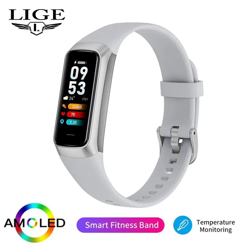 Unisex Smart Ring – Multi-Sport Mode, Pedometer, Remote Camera Control & Long Battery Life