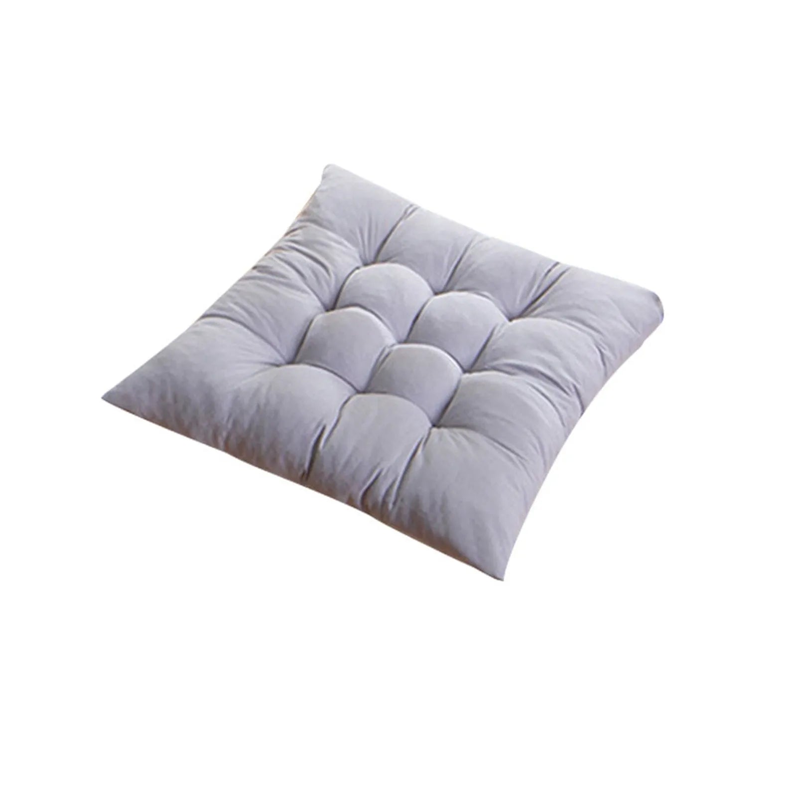 Square Chair Cushion with Anti-Skid Strap – Indoor & Outdoor Seat Pillow for Home and Car